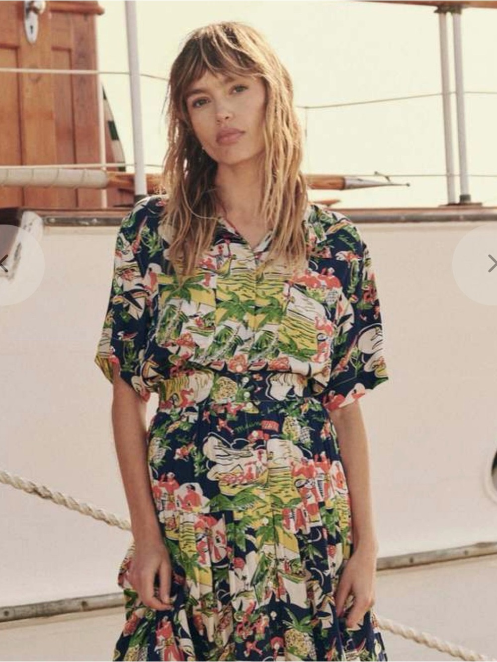THE GREAT THE BOWLING SHIRT SURF JACK PRINT